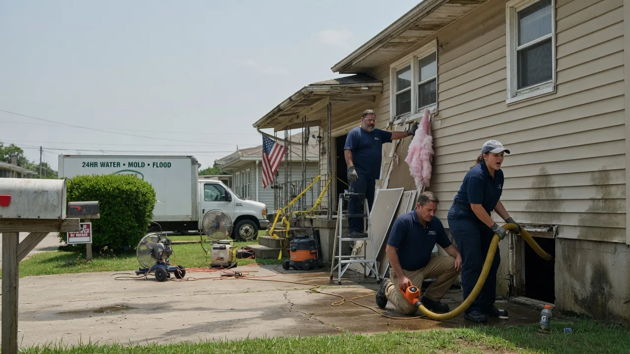 Water Damage Repair in Unionville Center, OH near me